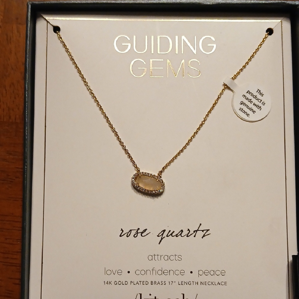 Rose Quartz Necklace KITSCH